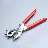 Multifunctional Belt Hole Punching Tool, Professional PU Leather Paper Hole Punching Tools, Portable Handheld Hole Punch for ...