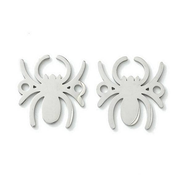Non-Tarnish 201 Stainless Steel Connector Charms