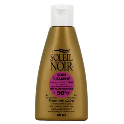 Soleil Noir N°59 Vitamin Treatment with very high protection Spf50+ 50ml