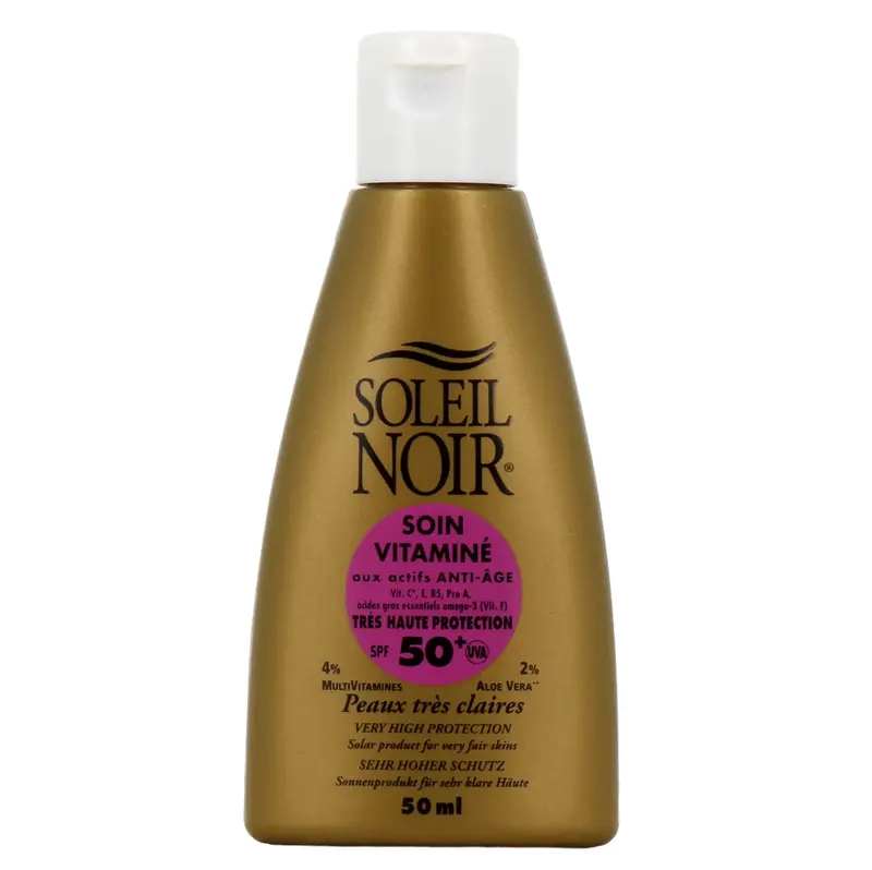 Soleil Noir N°59 Vitamin Treatment with very high protection Spf50+ 50ml