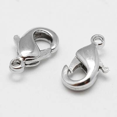 Brass Lobster Claw Clasps