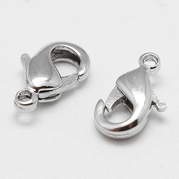 Brass Lobster Claw Clasps
