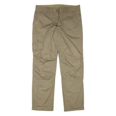 QUECHUA Outdoor Trousers Beige Regular Straight Womens W34 L32