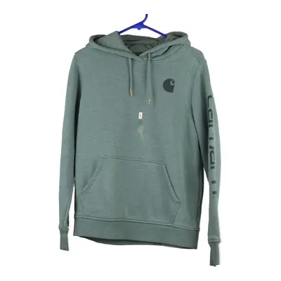 Carhartt Hoodie - Medium Green Cotton Blend