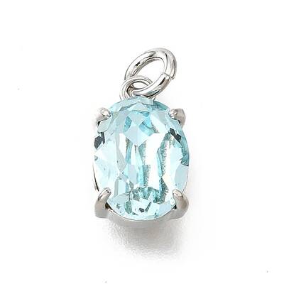 Brass Glass Charms