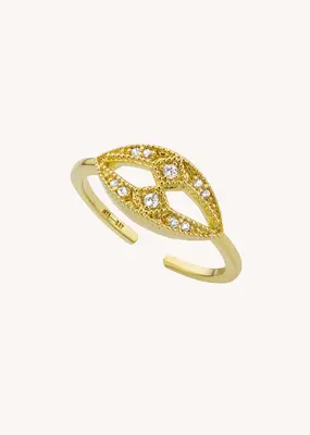 Ring Ba-273g Gold | Color: GOLD | Size: U