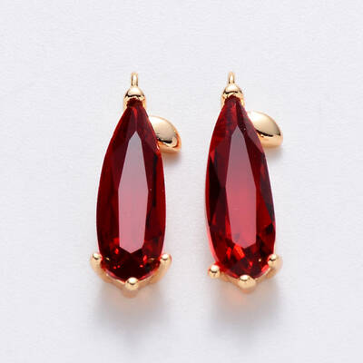 Brass Cubic Zirconia Pendants
