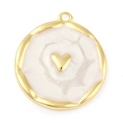 Brass Enamel Pendants