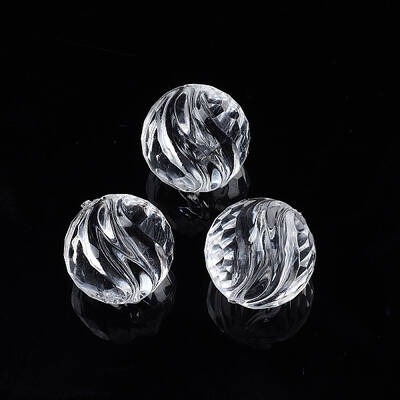 Transparent Acrylic Beads
