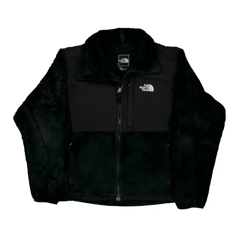 The North Face Fleece Jacket - Medium Black Polyester