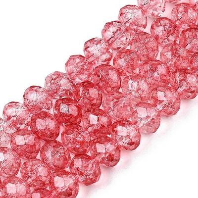 Transparent Glass Beads Strands