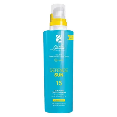 Bionike Defence Sun Fluid Milk Medium Protection Spf 15 200 Ml