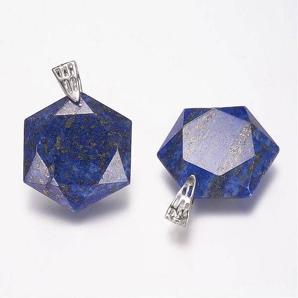 Natural Dyed Lapis Lazuli Gemstone Pendants