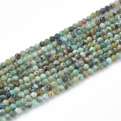 Natural African Turquoise(Jasper) Beads Strands