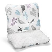 Baby Head Shaping Pillow Soft Double Sided Anti Flat Head Pillow Sleeping Support Pillow for Infant Flat Head Prevention Nurs...