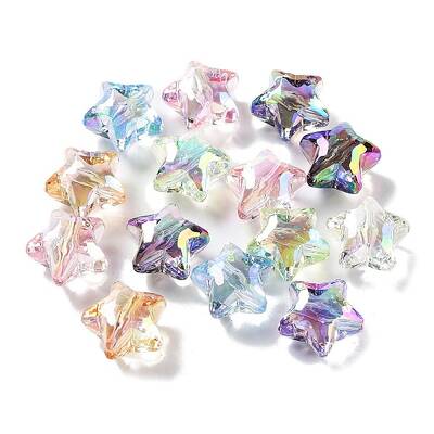 UV Plating Transparent Acrylic Beads