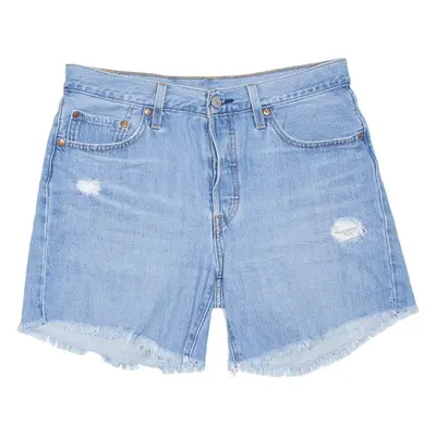 LEVI'S 501 BIG E Womens Denim Shorts Blue Relaxed S W28