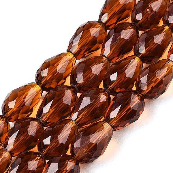 Transparent Glass Beads Strands