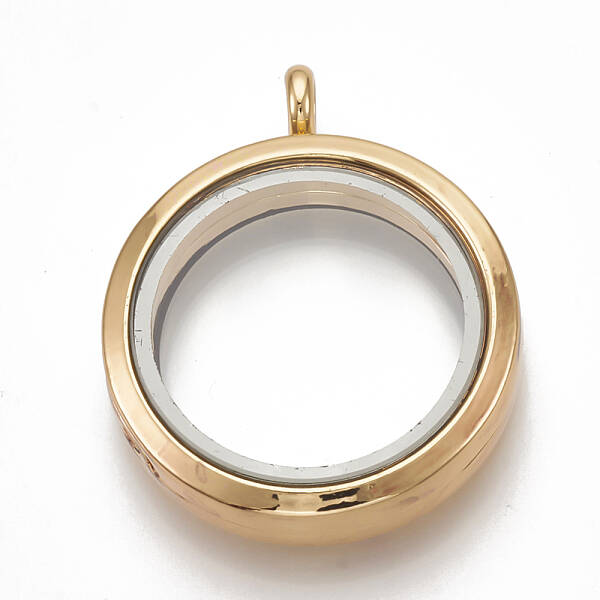 Alloy Magnetic Locket Pendants