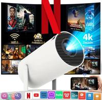 Portable Projector 2.4/5G WiFi 360° HD LED 200 Inch Screen Built-in Speaker Multifunctional Projector for Home Cinema and Ou...