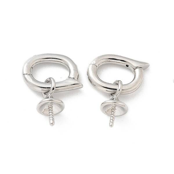 Brass Fold Over Clasps
