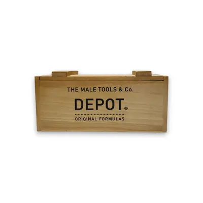 Depot Expo Empty Wooden Box Light Brown 36 x 25 x 20 cm