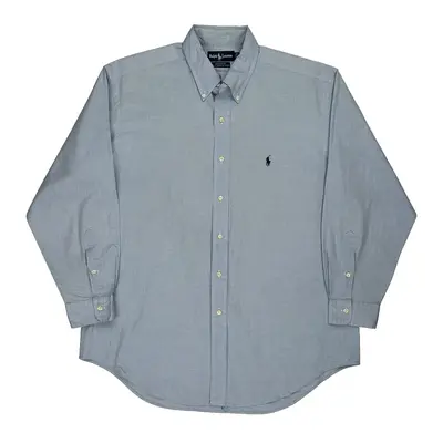 Ralph Lauren Shirt - Large Blue Cotton