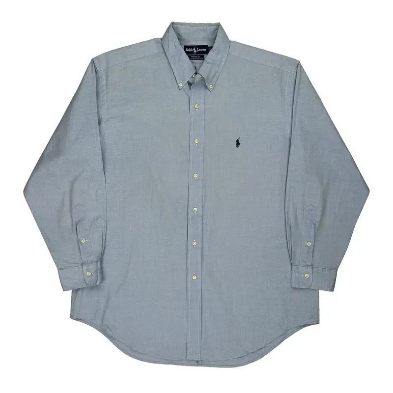 Ralph Lauren Shirt - Large Blue Cotton