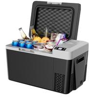 EUHOMY 12 Volt Refrigerator, 24QT(23Liter) Portable Freezer Fridge, Car refrigerator with 12/24V DC & 110-240V AC, Electric C...