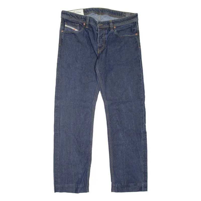 DIESEL Larkee Mens Jeans Blue Regular Straight W36 L31