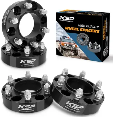 1.5 Hubcentric Wheel Spacers 6x5.5 For 2022-2026 Toyota Tundra 2024-2026 Tacoma - KSP Performance