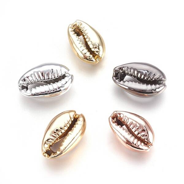 Electroplated Shell Beads