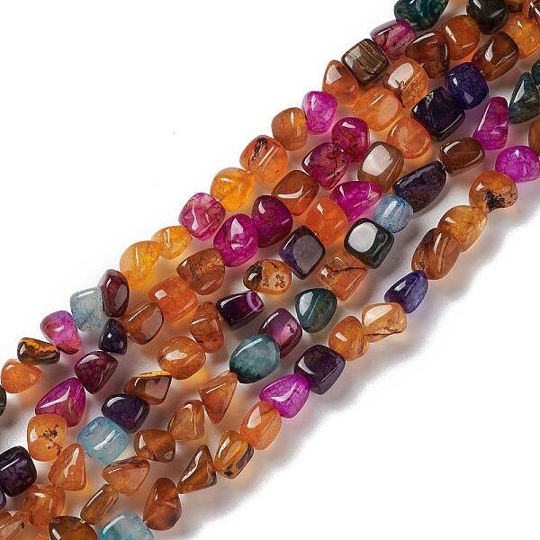 Natural Agate Beads Strands