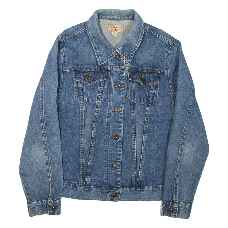 STEVE & BARRY'S DENIM Mens Denim Jacket Blue M