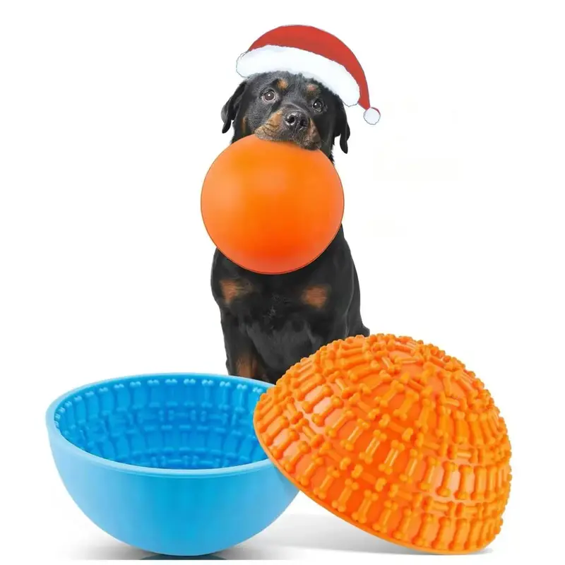 Organic Silicone Lick Bowl - Eco-Friendly, Hypoallergenic for Sensitive Stomach Dogs-MSW