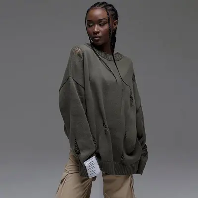 Decorative Cut Sweater