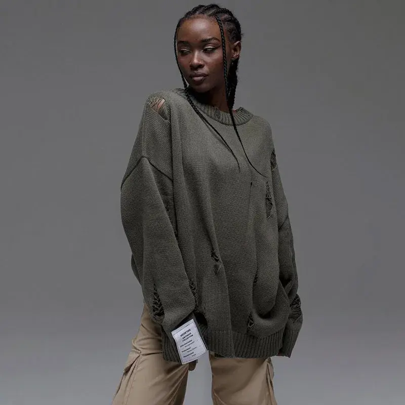 Decorative Cut Sweater