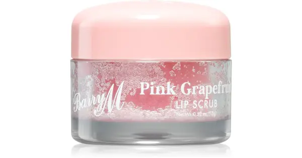 Barry M pink grapefruit lip scrub 15 g