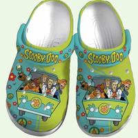 Scooby-Doo Colorful Cartoon Clogs Printed - Beach Home Sandals Slippers Shoes Comfortable For Men Women, Perfect Gift Idea Fu...