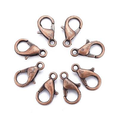 Zinc Alloy Lobster Claw Clasps