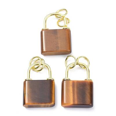 Natural Tiger Eye Pendants