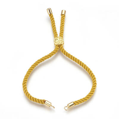 Cotton Cord Bracelet Making