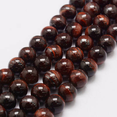 Natural Tiger Eye Bead Strands