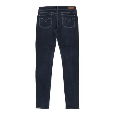 Levis Skinny Jeans - 28W UK 6 Blue Cotton