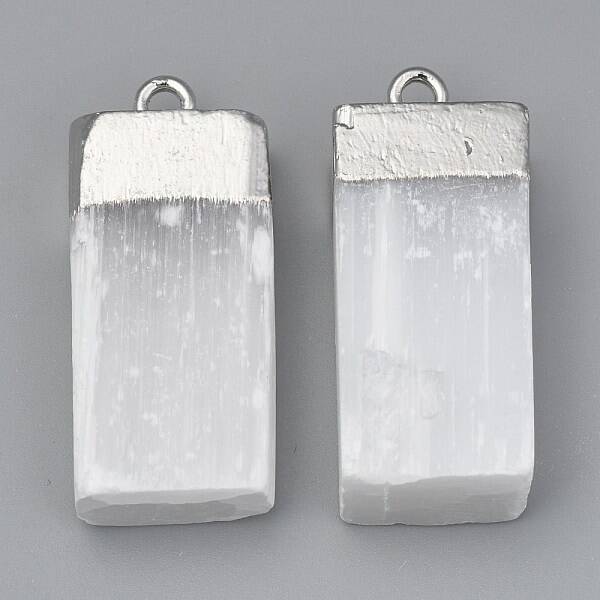 Natural Selenite Pendant
