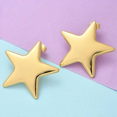 304 Stainless Steel Stud Earrings