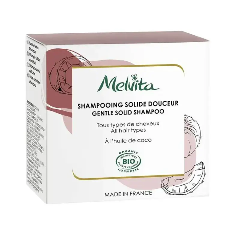 Melvita Organic Soft Solid Shampoo 55g