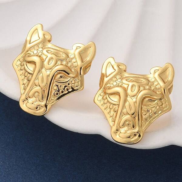 304 Stainless Steel Stud Earrings for Women