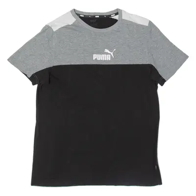 PUMA Mens T-Shirt Black L