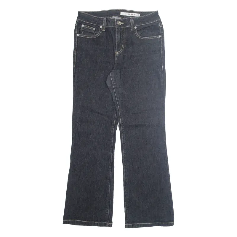 DKNY Womens Jeans Grey Regular Bootcut W30 L29